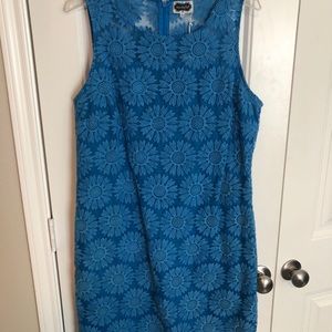 Blues pattern dress